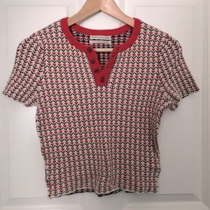 Perfect little 80s style school girl top
